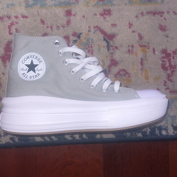 Converse High-Top Platform Sneakers - Picture 1 of 5
